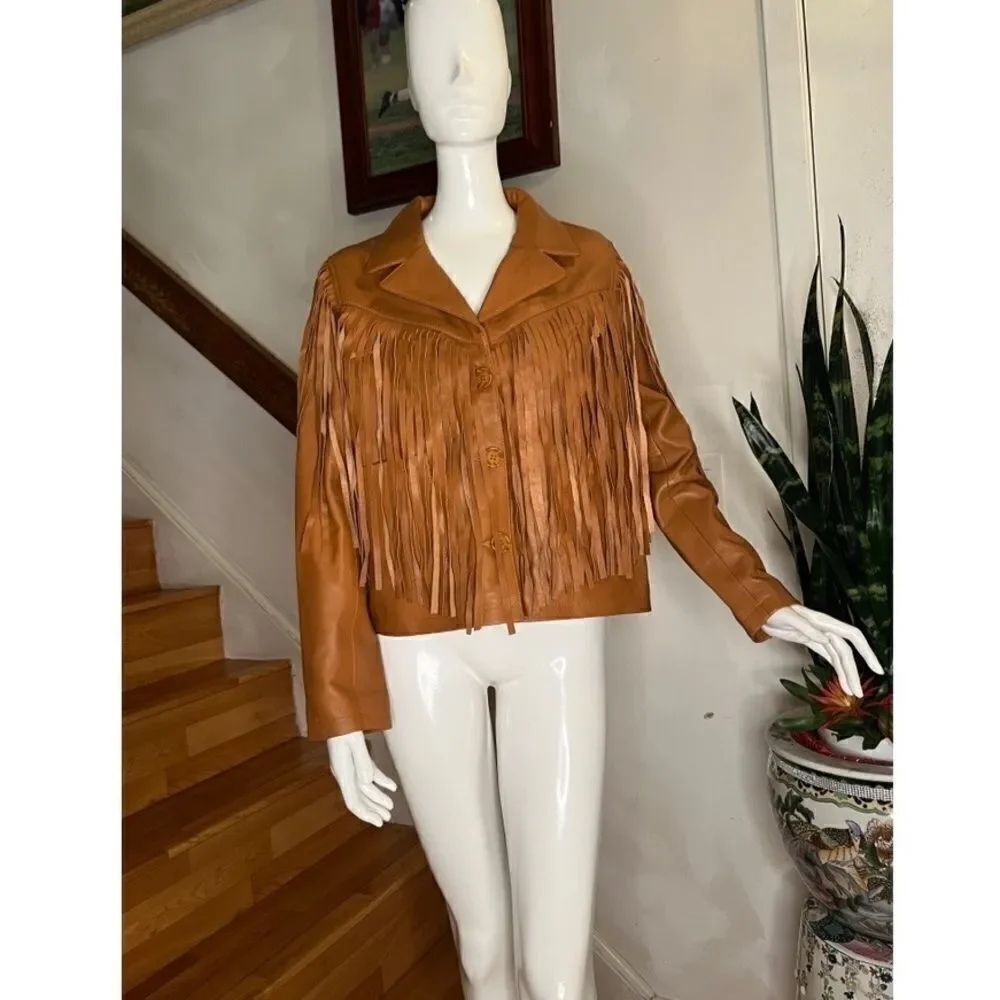 Free People Understated Leather Bronco Jacket - Picture 3 of 6